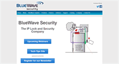 Desktop Screenshot of bluewavesecurity.com